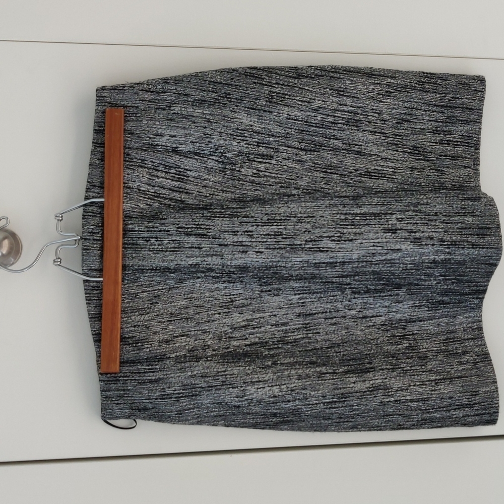 H&M black and silver skirt